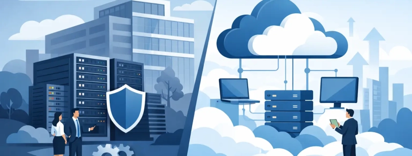 On premise czy cloud? Wybór dla dużej firmy